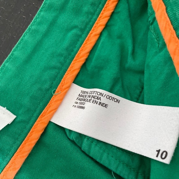 Joe Fresh Green chino shorts - Picture 2 of 5